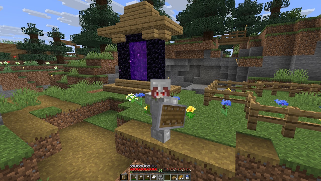 Zbudowaliśmy nowy portal do netheru w Minecraft (przygoda na południe part 2/2)