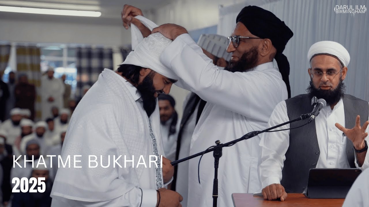 Alimiyyah Graduation 2025 | Khatm al-Bukhari & Turban Tying – Darul Ilm Birmingham