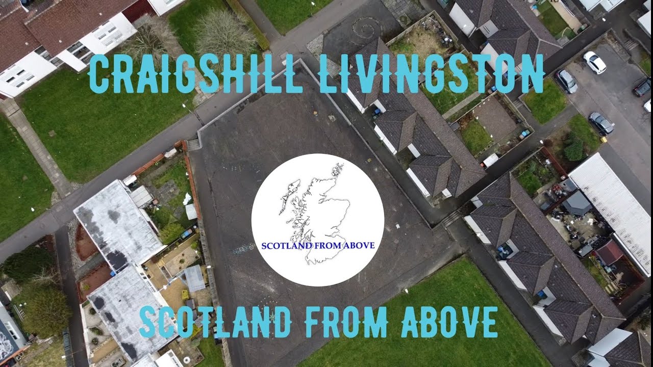 CRAIGSHILL, LIVINGSTON FROM ABOVE 🏴󠁧󠁢󠁳󠁣󠁴󠁿 (#dji #drone #droneshow)
