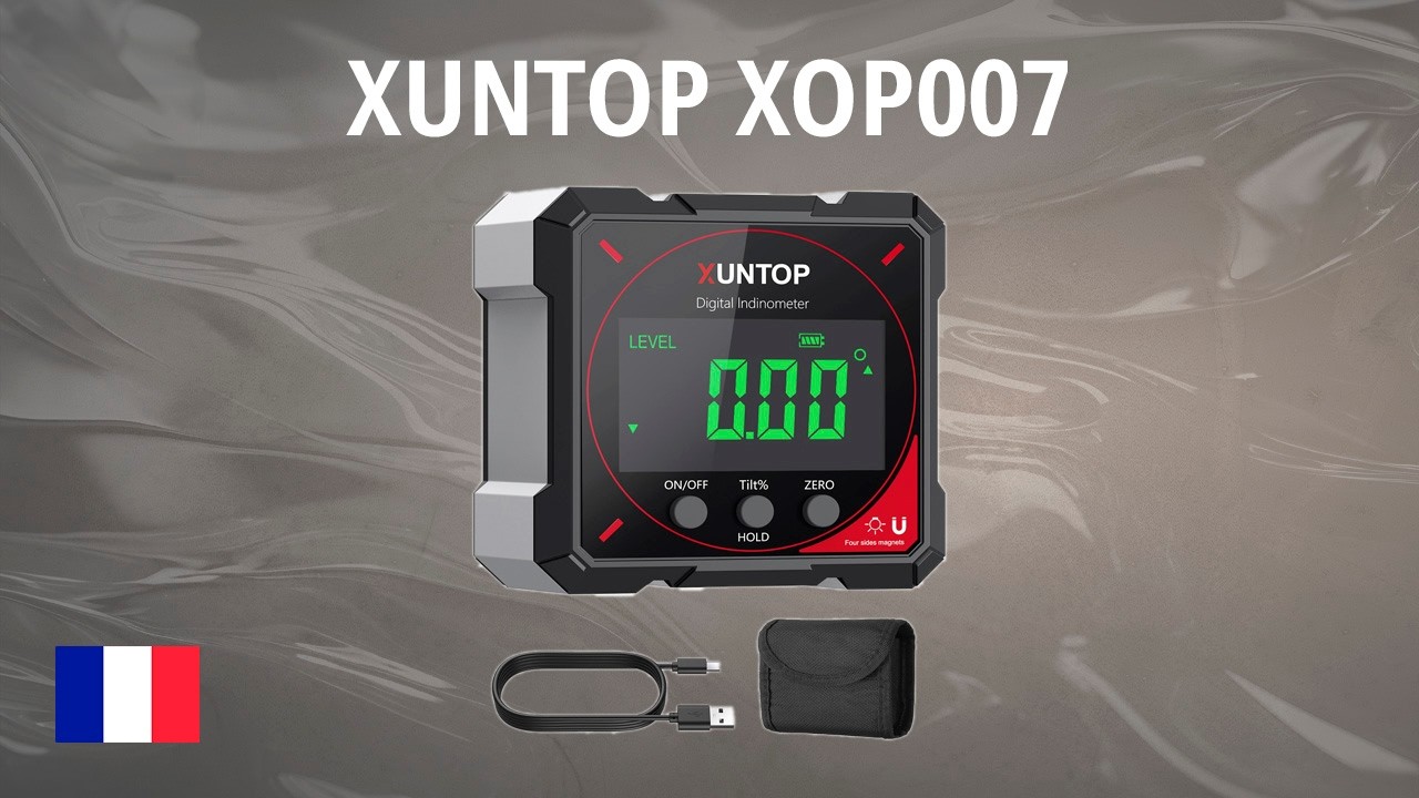 Niveau laser XUNTOP XOP007 | TEST | Français