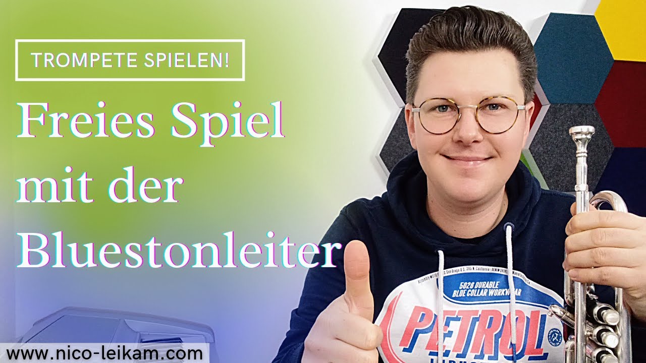 Freies Spiel auf der Blues Skala | Erste Schritte zum Improvisieren auf Trompete | einfach erkl&auml;rt!
