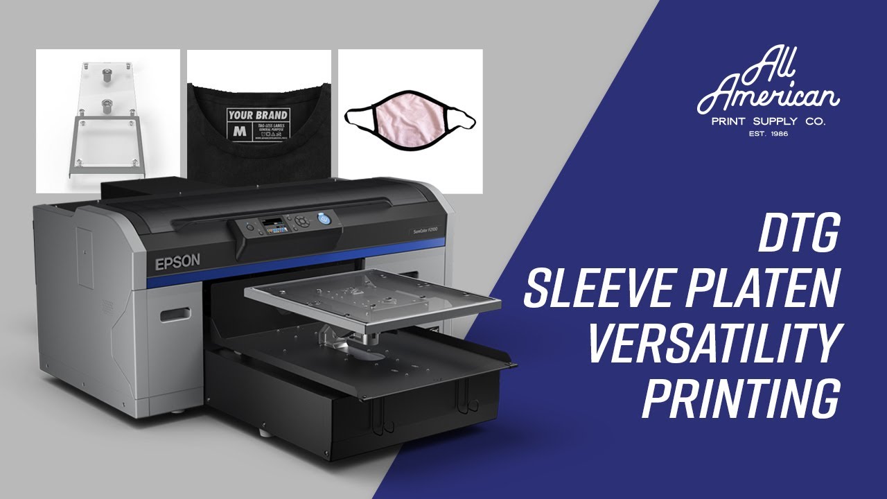 Epson DTG Sleeve Platen Versatility Printing Webinar | AA Print Supply