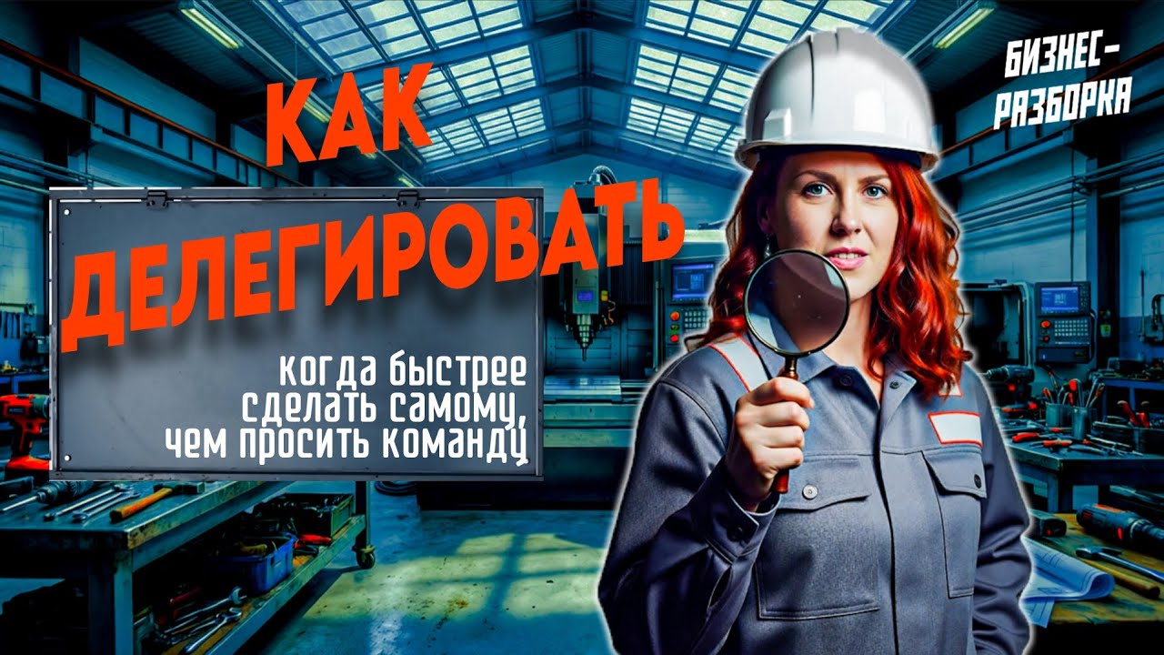 Как делегировать, когда быстрее сделать самому?!