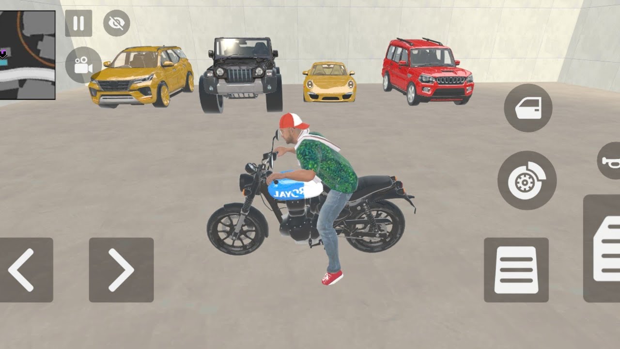 🎮 Franklin ka new modified Balck Thar 😍ll Auto thief simulator gameplay video 2026ll