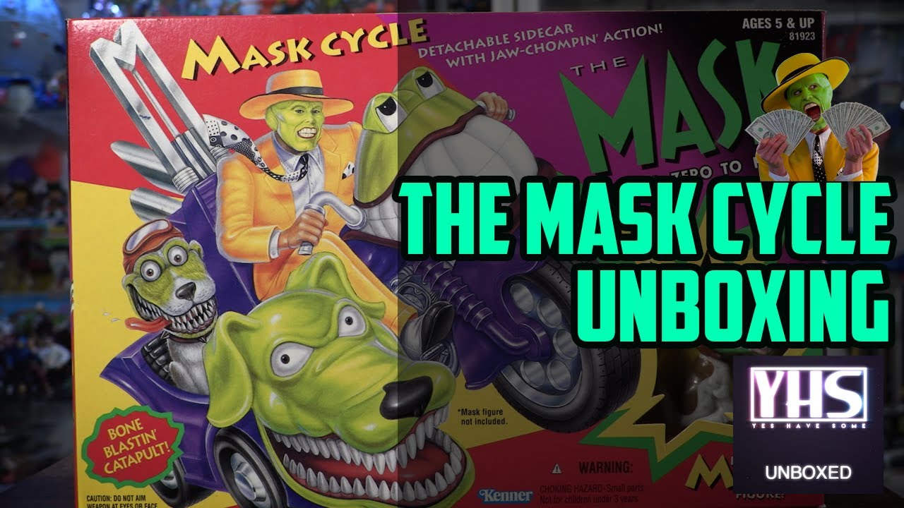 Kenner The Mask Cycle with Milo, Vintage Unboxing and Review!
