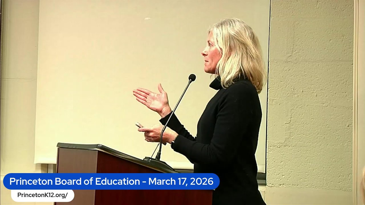 Princeton Board of Education - March 17, 2026