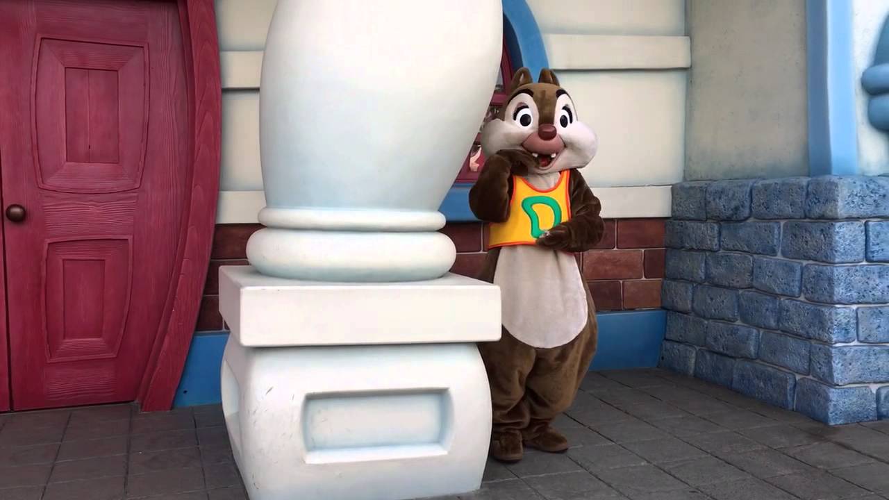 TDL 激かわ！頭でピーナッツを割って食べるデール