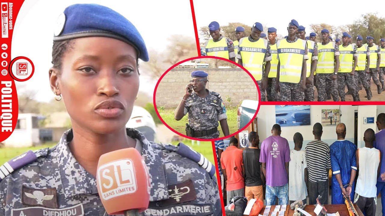 Gamou 2025:La gendarmerie dresse un important dispositif sécurité démantèle une bande d’agresseurs