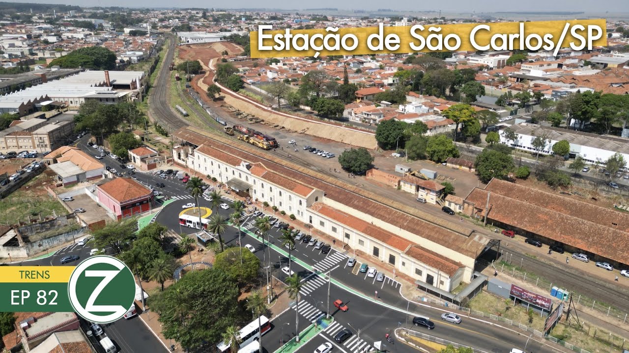 Estação ZSK Vista De Cima | Drone | 4K | #82