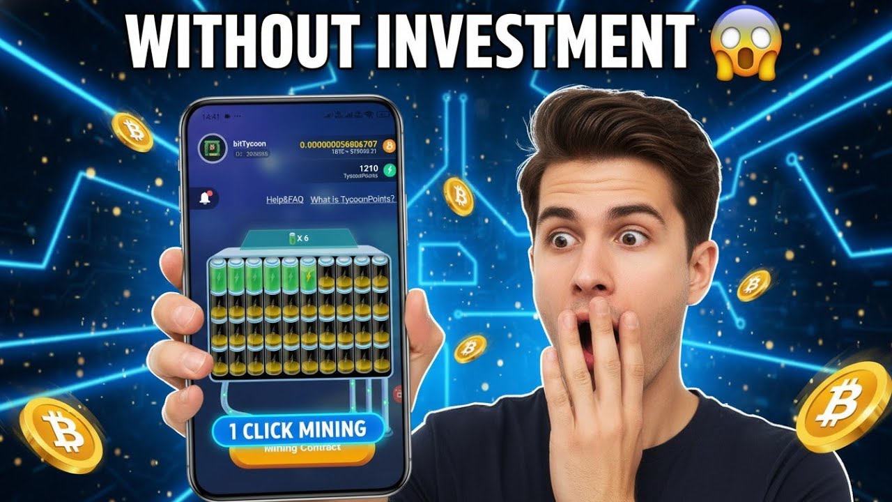 BitTycoon App Mining Without Investment | Full Review 2026 | Crypto mining secrets