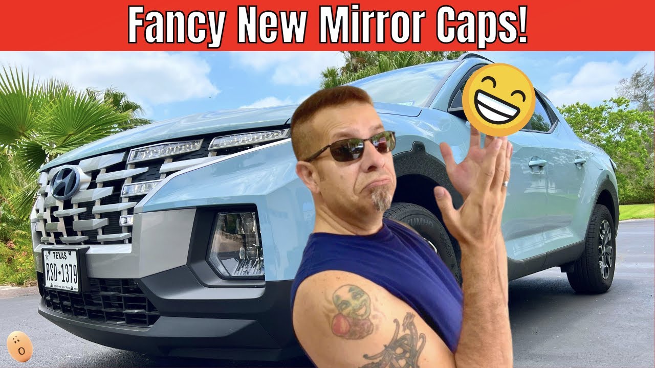New Mirror Caps For The Hyundai Santa Cruz