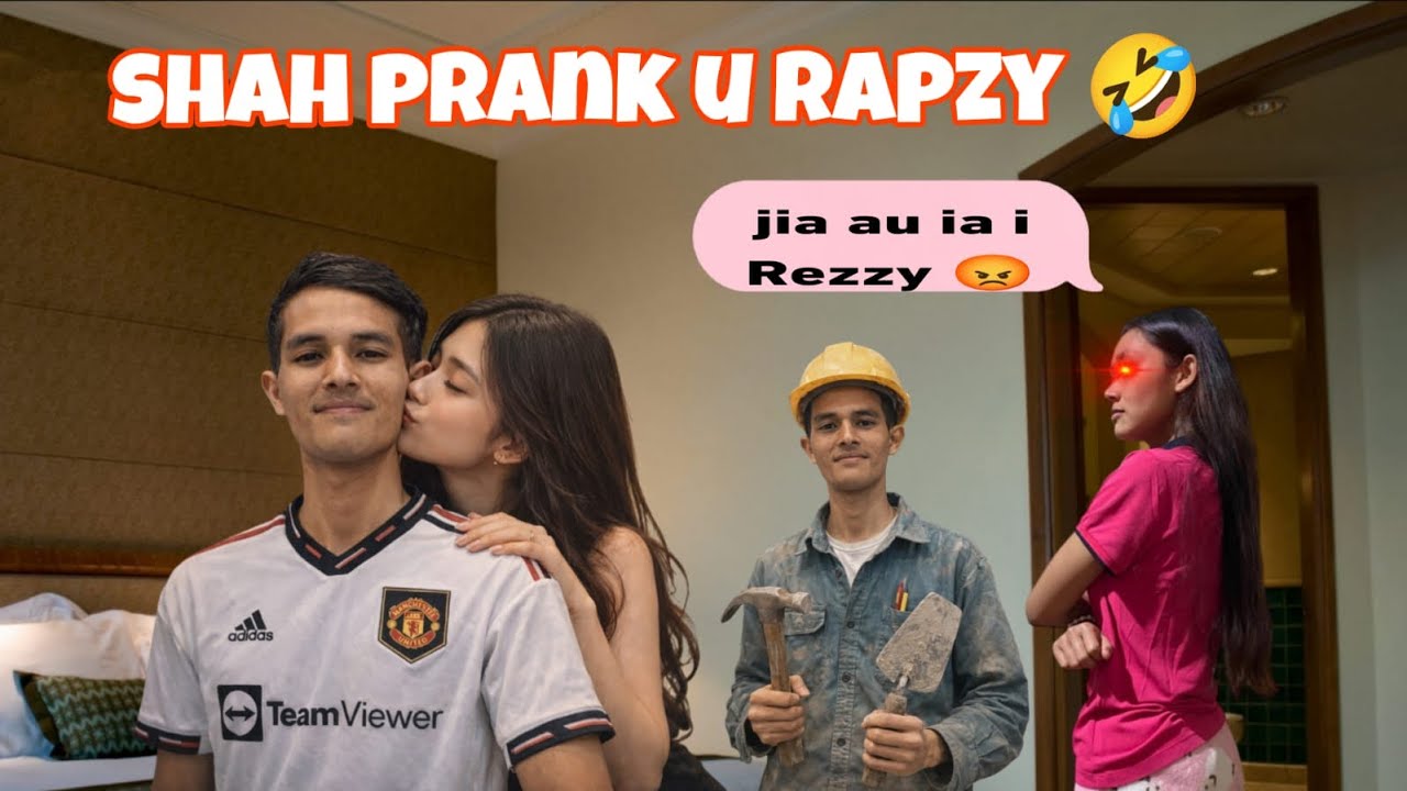 Shah ai love bite i Rapzy 🫣(prank i rezzy ia rapzy) ❤️❤️