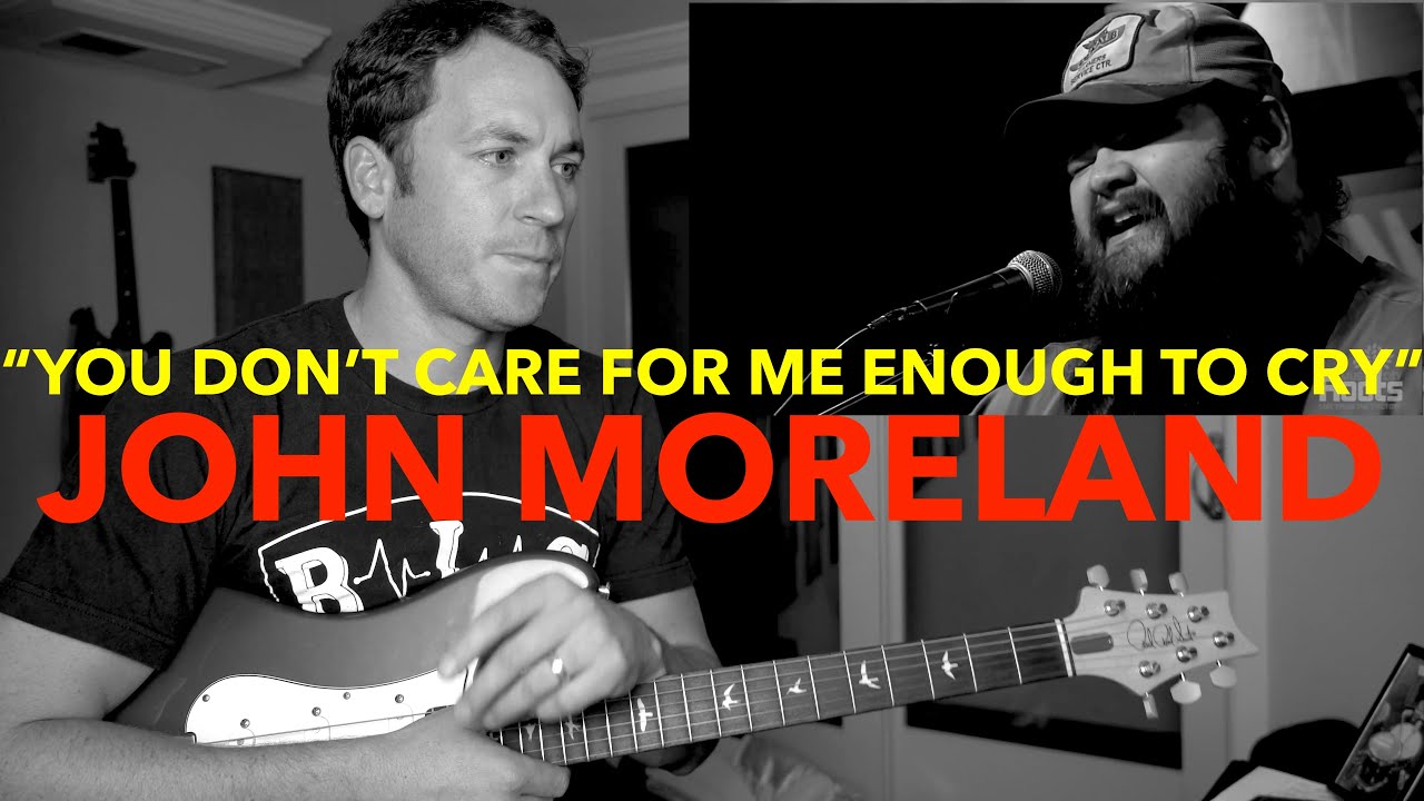 Учитель игры на гитаре РЕАКЦИЯ: Джон Морленд — You Don't Care For Me Enough To Cry | ВЖИВУЮ