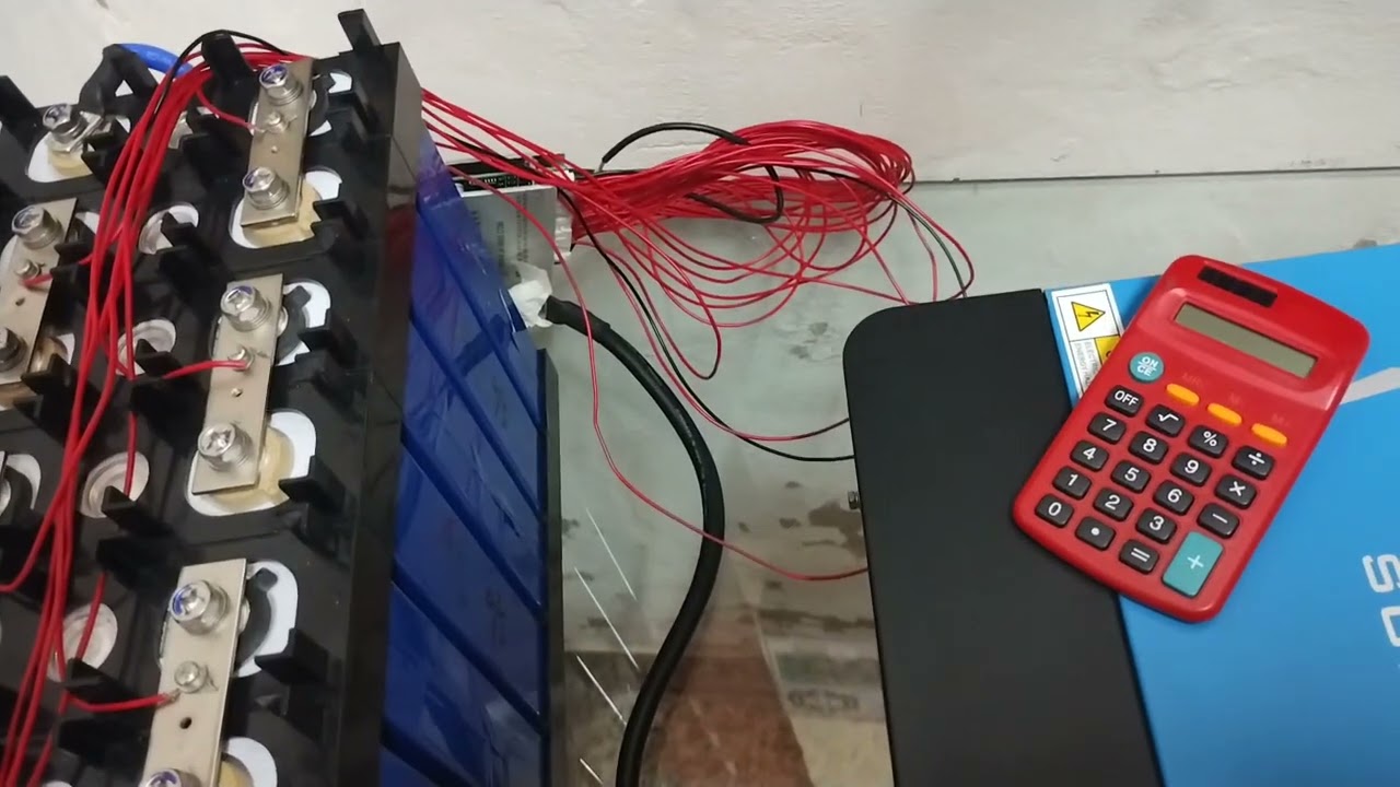 Configuração do inversor híbrido sumry para bateria lifepo4 24v 7S