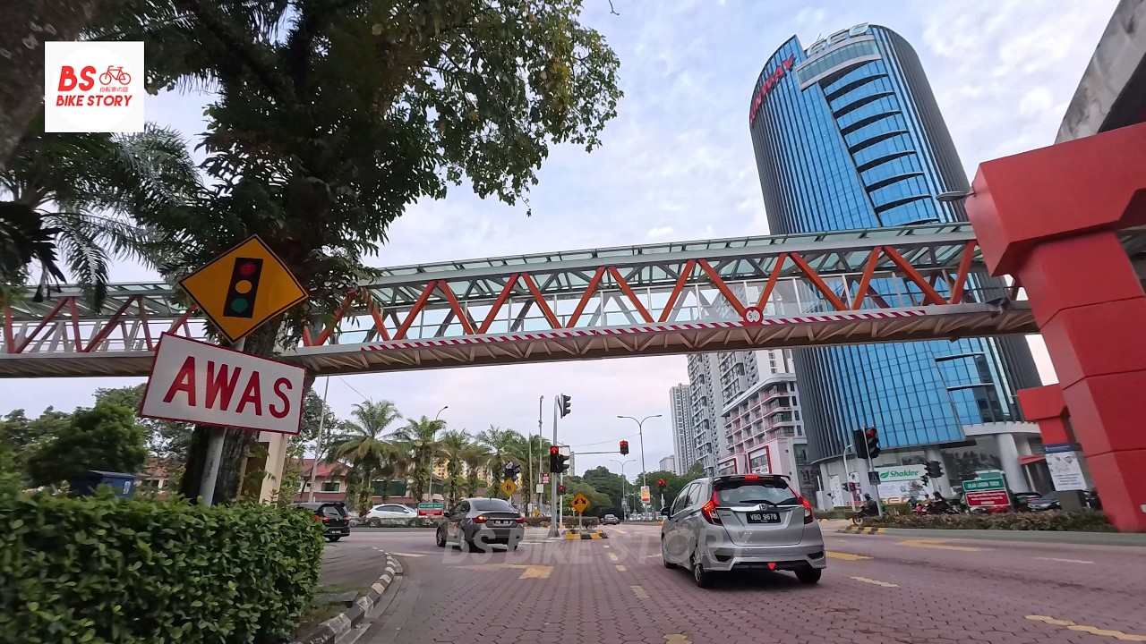 4K Car Drive Sunway Pyramid Jalan Klang Lama Bukit Bintang Kuala Lumpur