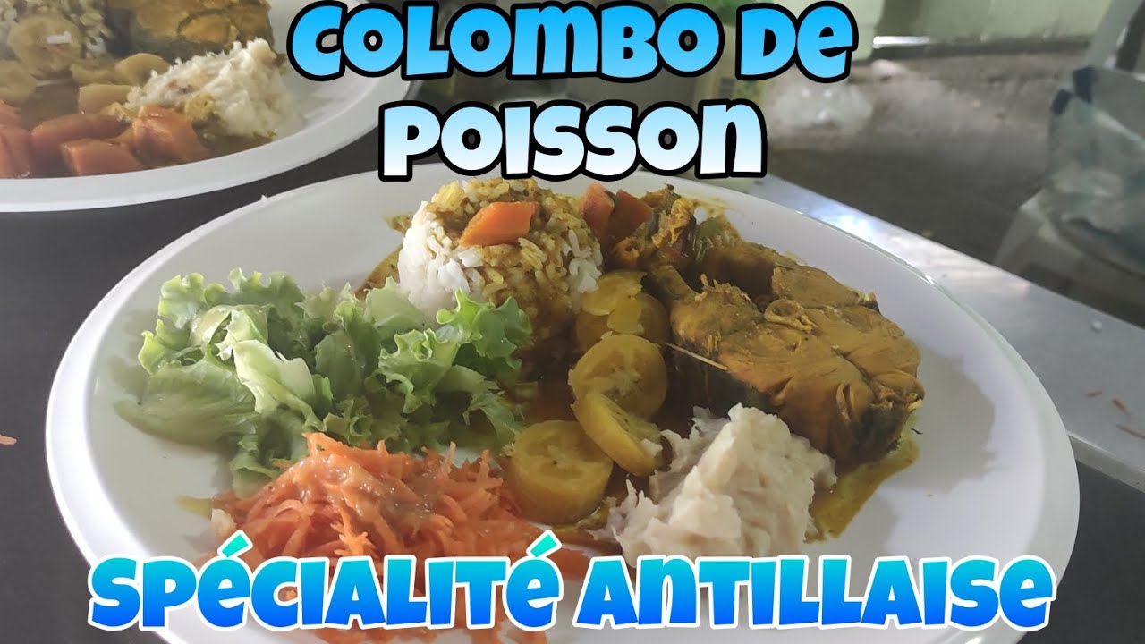 Colombo de poisson | spécialité antillaise