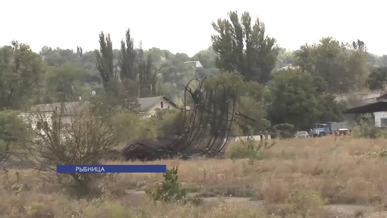 В Рыбнице продолжается демонтаж канатной дороги