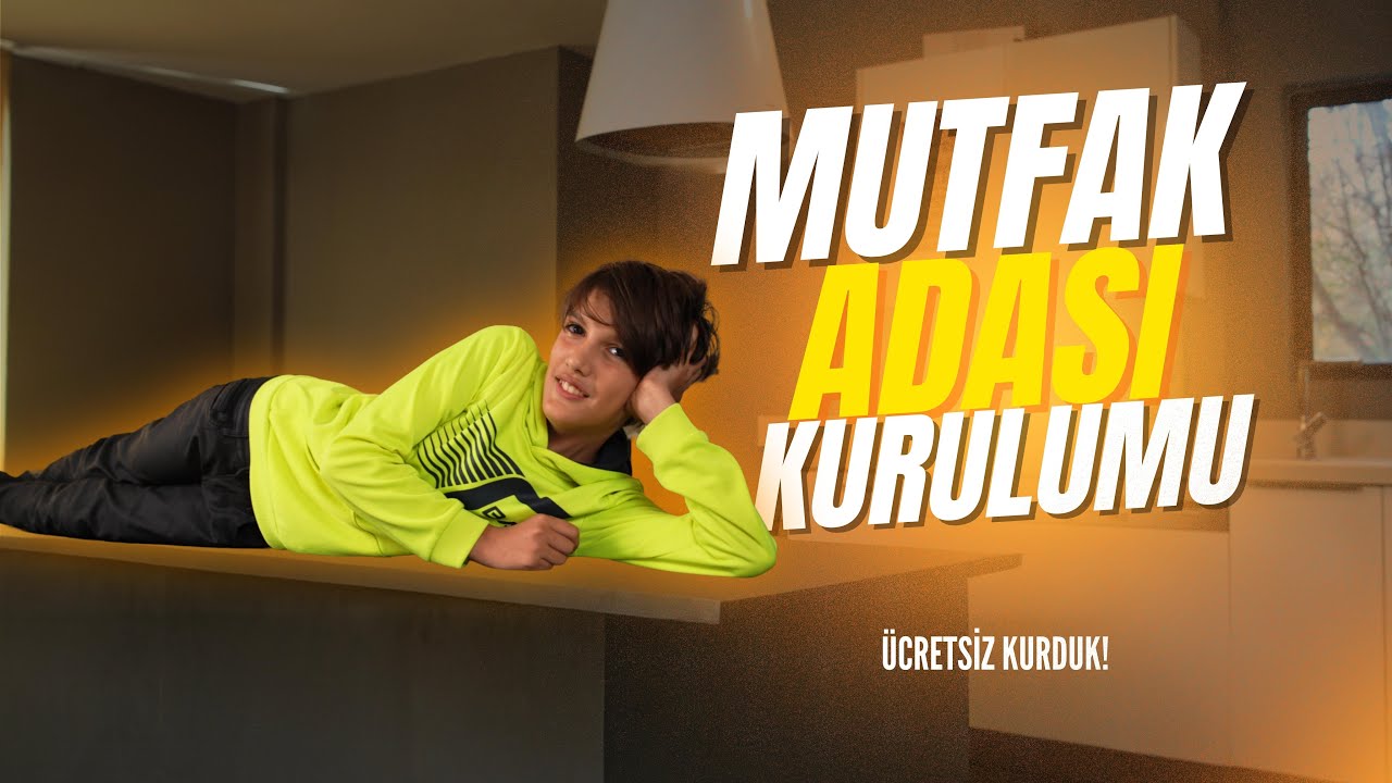Mutfak Adası Kurulumu İçin Servet İstiyorlar! Biz Evde ÜCRETSİZ Yaptık 😱