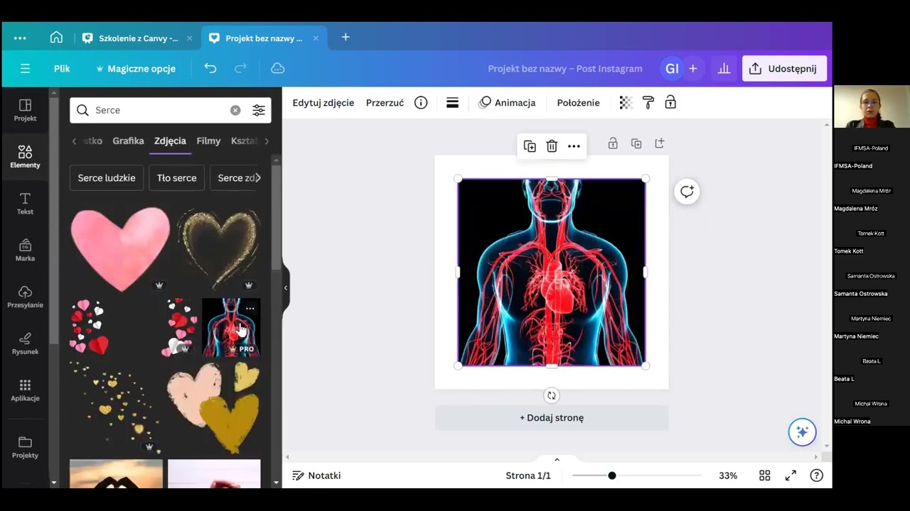 Szkolenie z Canva'y dla początkujących
