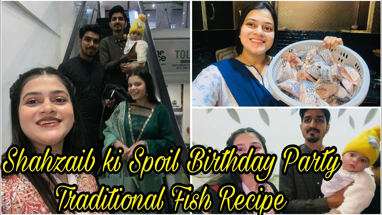 Mere Mikay k Khanay | Shahzaib ki spoil Birthday ||Fish ka Mazedar Chatpata Masala | Diamond Farhan|