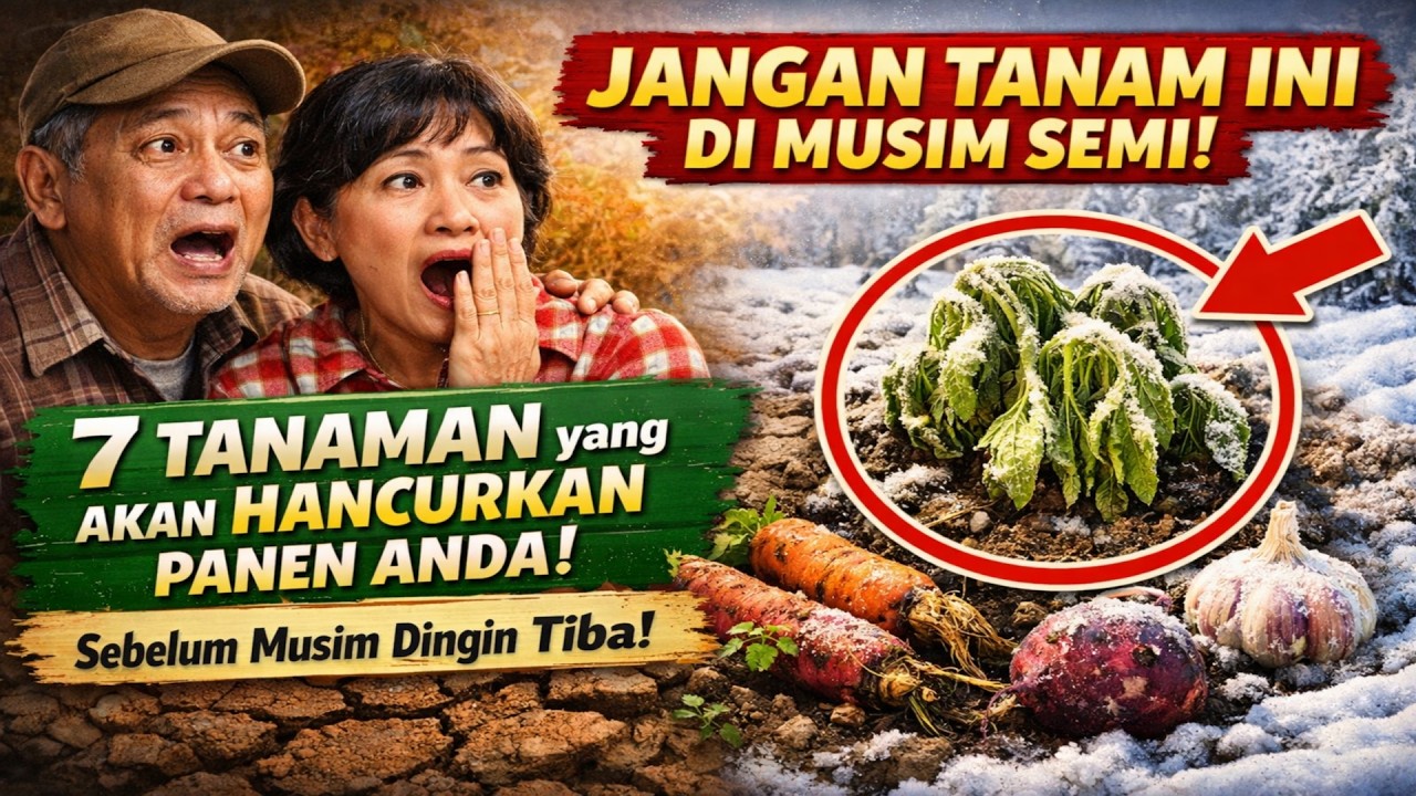 JANGAN TANAM INI DI MUSIM SEMI! 7 Tanaman yang Akan HANCURKAN Panen Anda Jika Ditanam Sebelum Musim