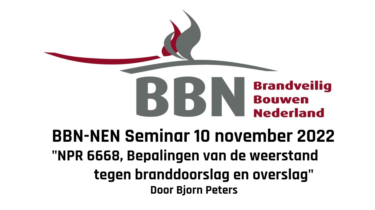 Presentatie Bjorn Peters over NPR 6668