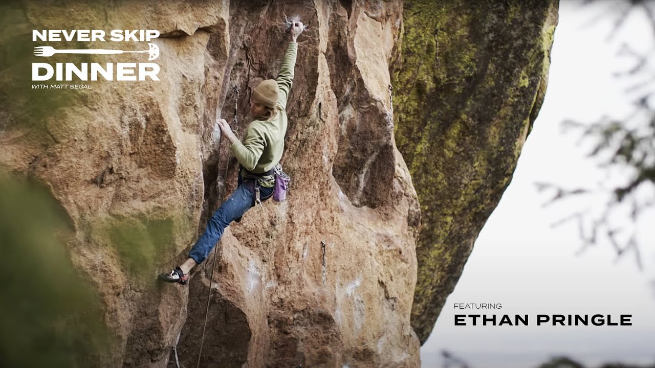 Amazing day climbing and cooking with Pro Climber Ethan Pringle