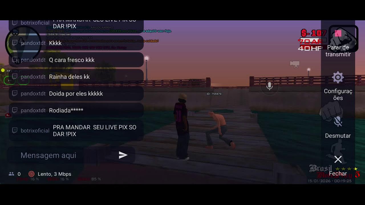 LIVE ON / BRP⁴'⁵ / LIVE ALEATÓRIA