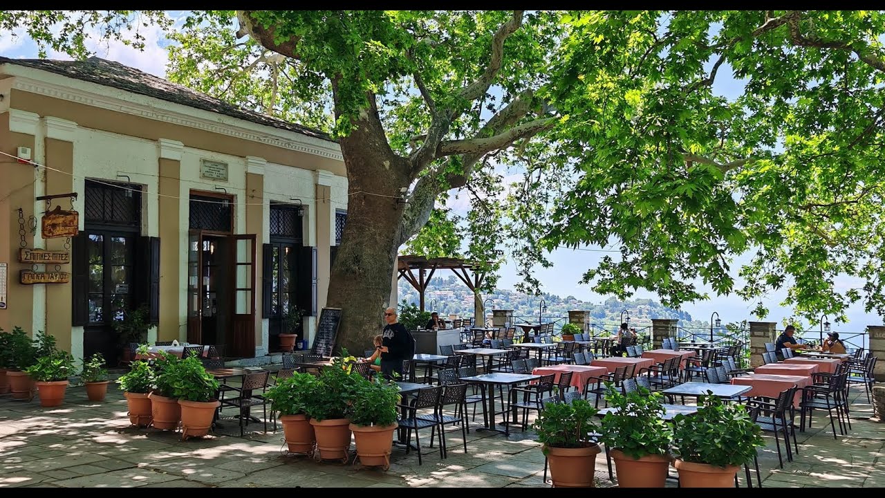Makrinitsa, the balcony of Pelion Mountain . Probably the most beautiful village i've seen in Greece