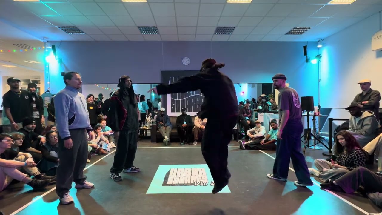Top 8 - Jemal & KevBoogie vs  Nia Noke & Oldman Mike / Urban Squares Vol.2