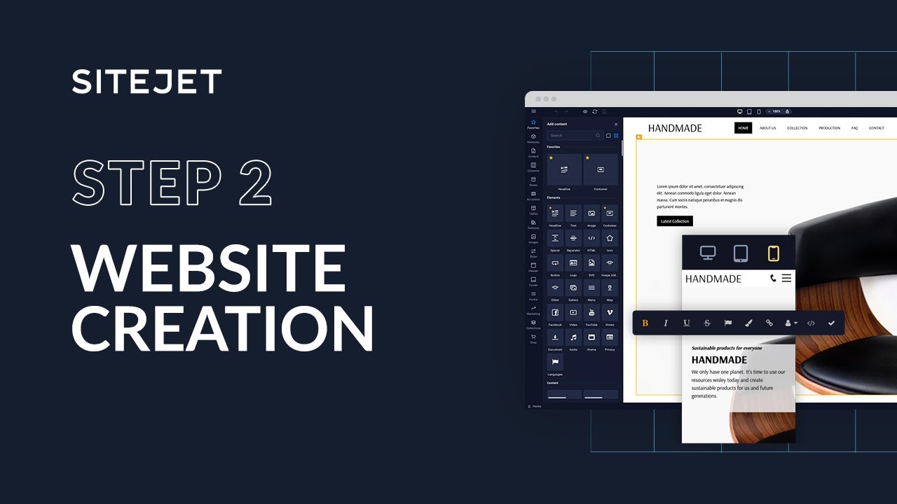 Sitejet - Website Creation