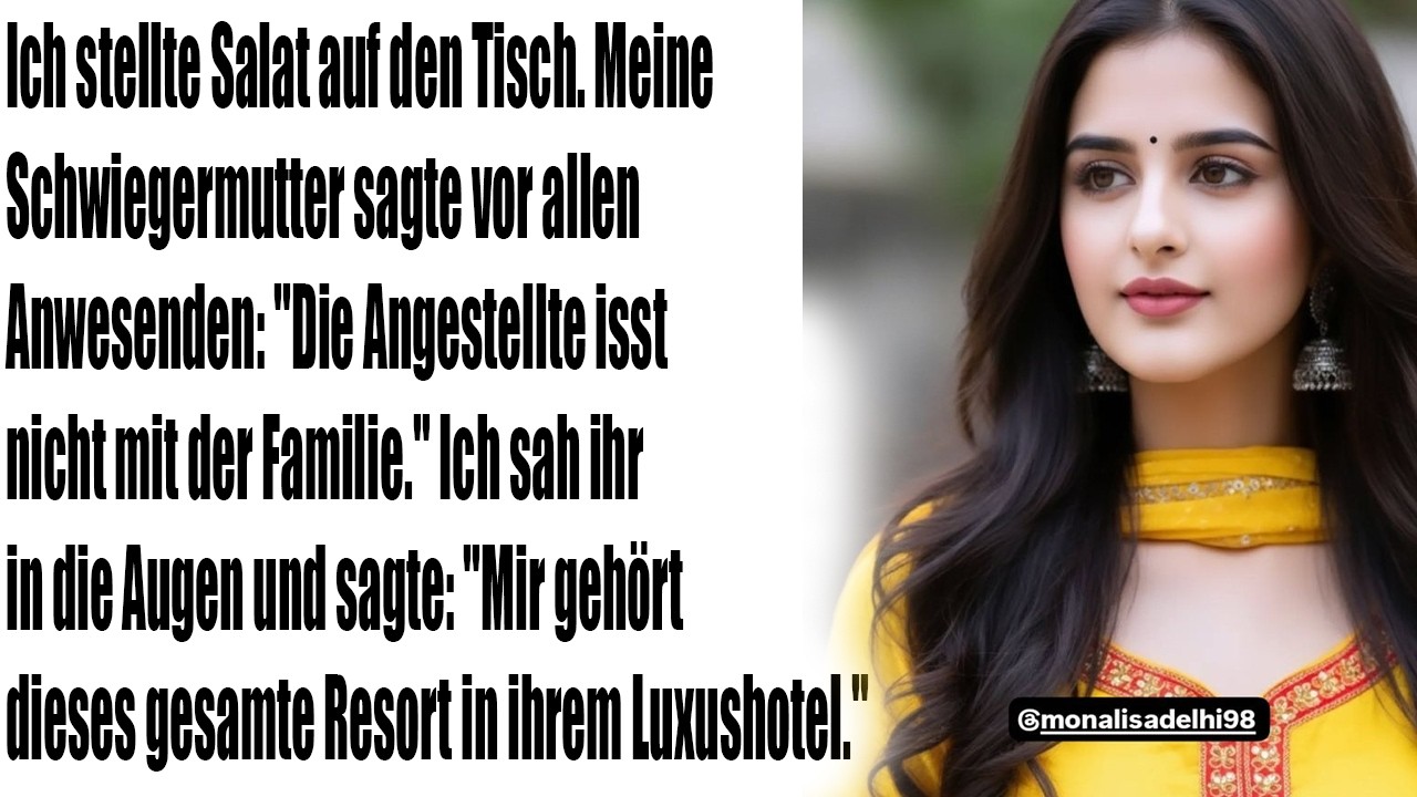 Sie nannten mich die Dienstmagd – also kaufte ich ihr LieblingsresortSie nannten