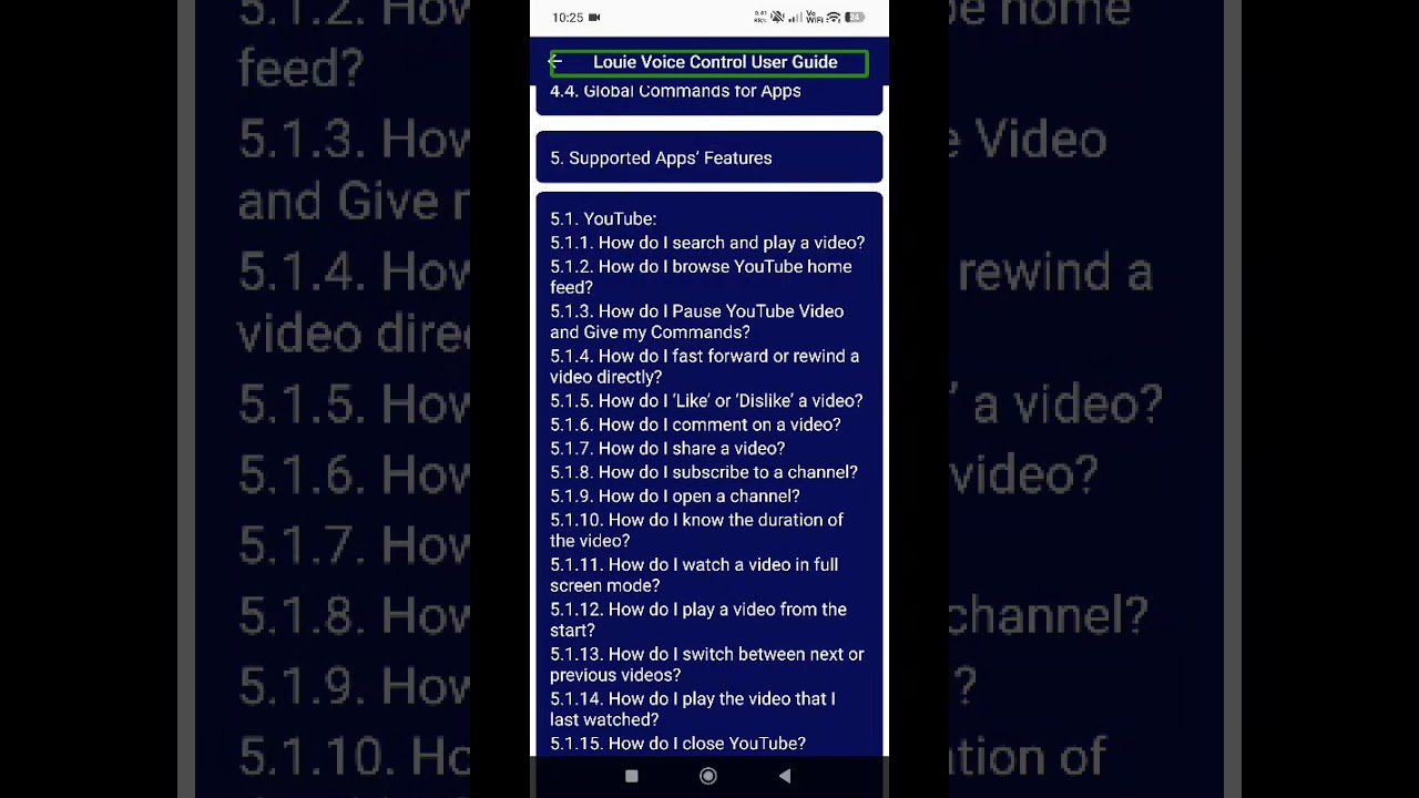 LOUIE voice control new features & hidden magical commands use handsfree mobile fastest assistant 🤯🤯