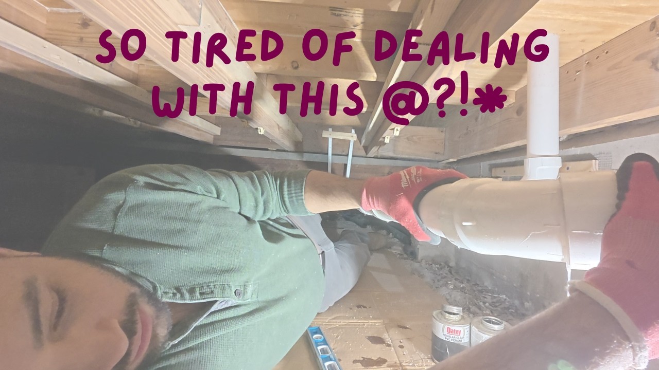 PLUMBING CRASH OUT!!! Primary Bathroom Renovation Episode 13
