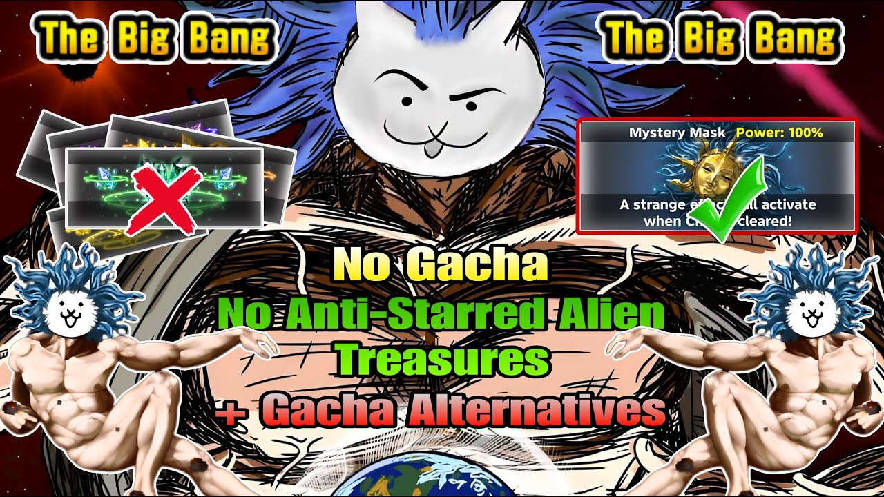 How to Beat The Big Bang Ch.1 with No Alien Treasures (No Gacha)