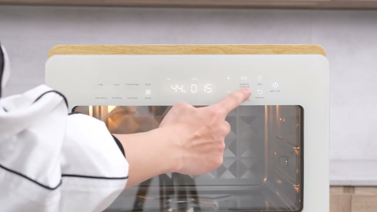 Hướng dẫn sử dụng nồi chiên hơi nước Olivo SF20 Pro