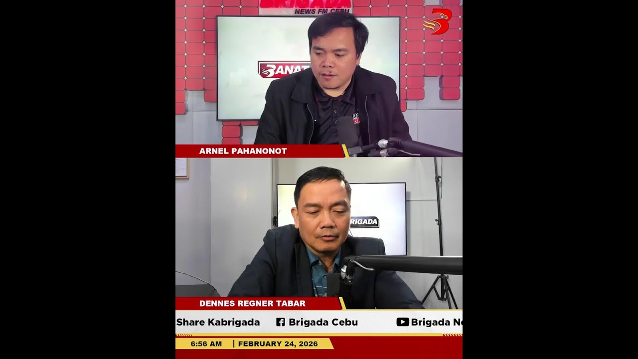 𝐁𝐀𝐍𝐀𝐓 𝐁𝐑𝐈𝐆𝐀𝐃𝐀 FEBRUARY 24, 2026| TUESDAY 90.7 BRIGADA NEWS FM CEBU