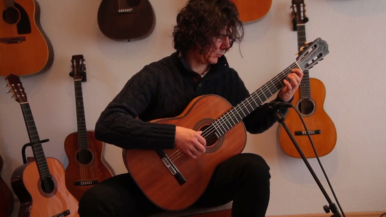 Michael Wichmann 2017 Simplicio Classical Guitar - award-winning instrument by Francisco Simplicio