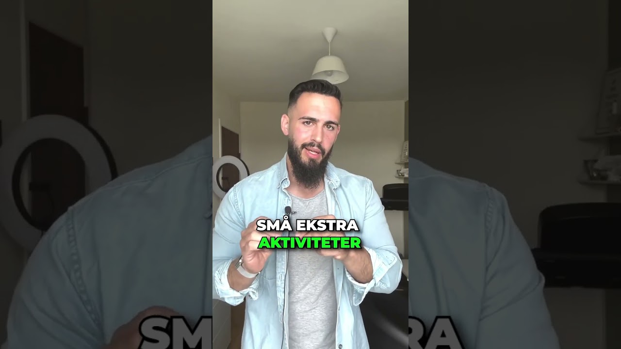 🔥 3 effektive metoder til &oslash;get fedtforbr&aelig;nding! #fedtforbr&aelig;nding #v&aelig;gttab #tr&aelig;ningstips