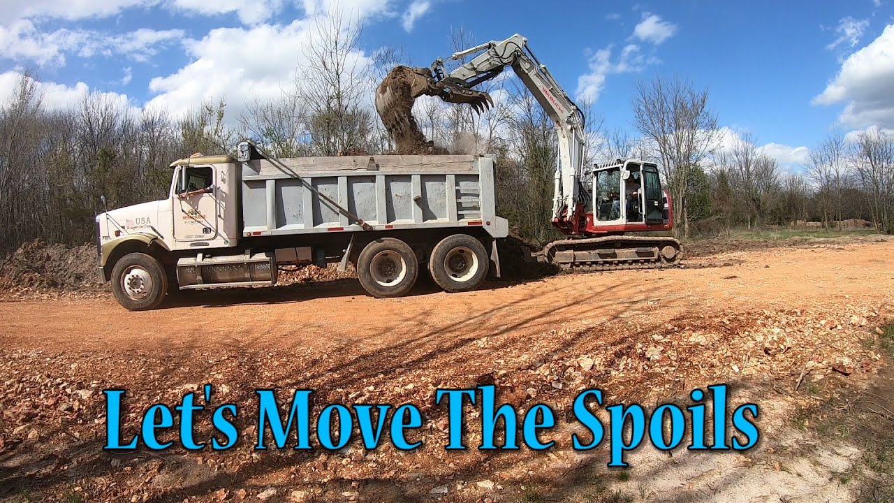 Takeuchi 2150 Loading Out Spoils At Diamond Grove Adventures