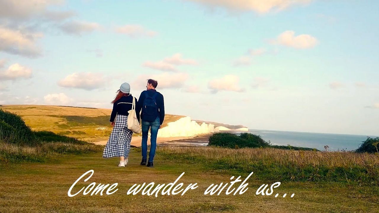 🍁 UK's Famous White Cliffs 😊 -  The Seven Sisters & Litlington Tea Gardens