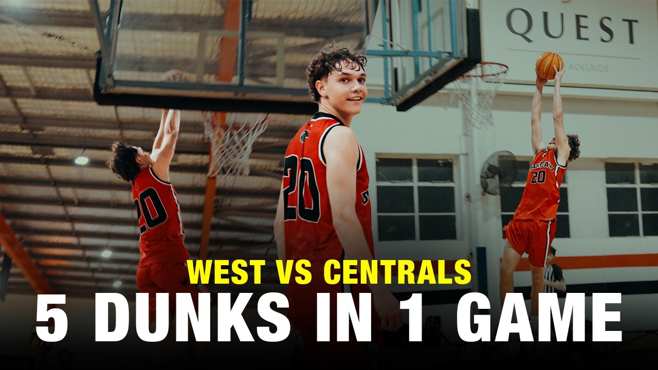 Keenan Williams Could NOT Be fw vs Centrals 😂 Bounciest jr Guard in Aus?!!?