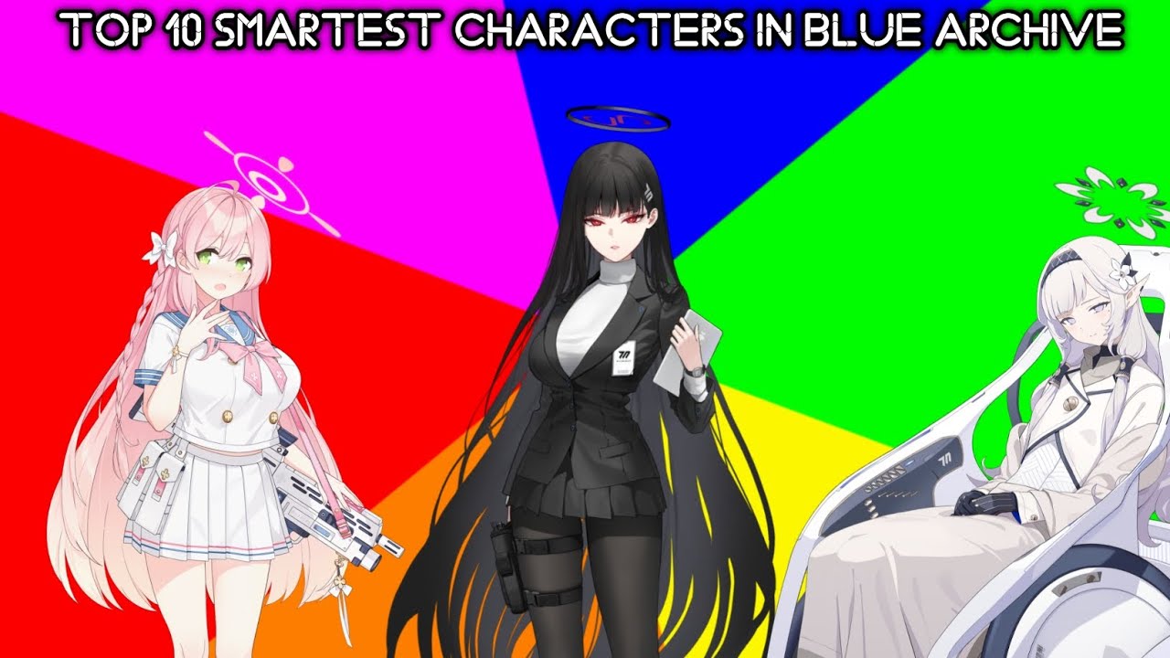 Top 10 Smartest Characters in Blue Archive - Blue Archive Analysis~