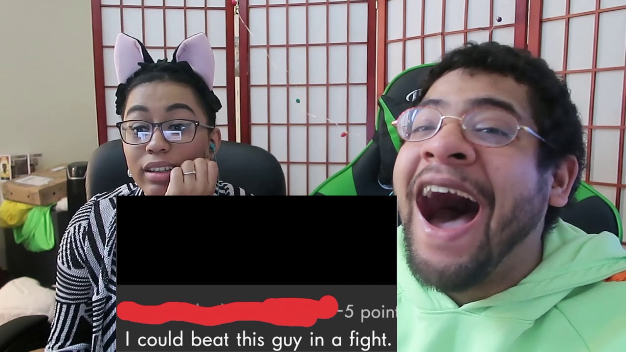 r/iamverybadass pt. 2!! SkittenReacts при участии Чавеса!!