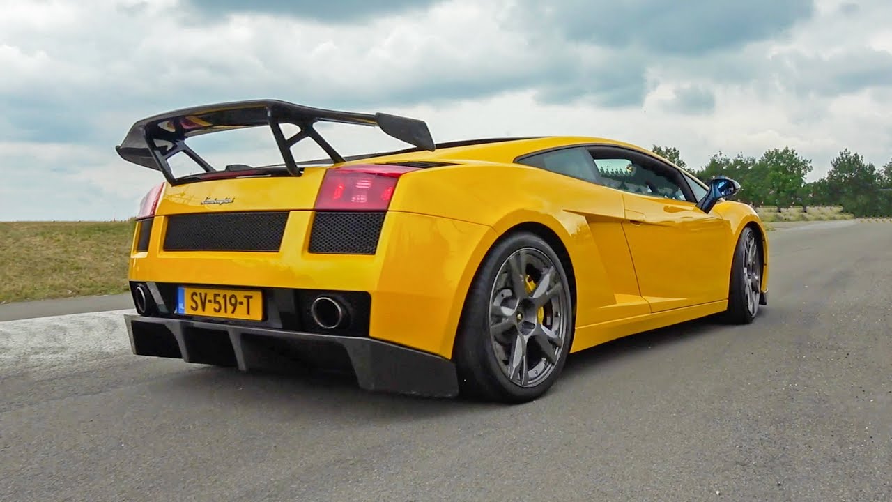 GOT WING!? Modified Lamborghini Gallardo V10 Exhaust SOUNDS at Cars & Coffee!