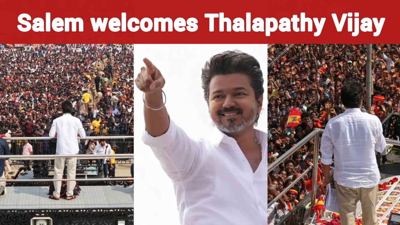 Salem la Vijay mass panna poraru🔥| Kabilan Space | TVK Vijay | Timepass space | Stalin | DMK | Salem
