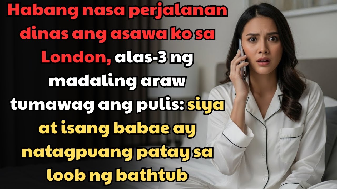 Alas-3 ng madaling araw, tumawag ang pulis: patay ang asawa ko at isang babae sa bathtub sa London…