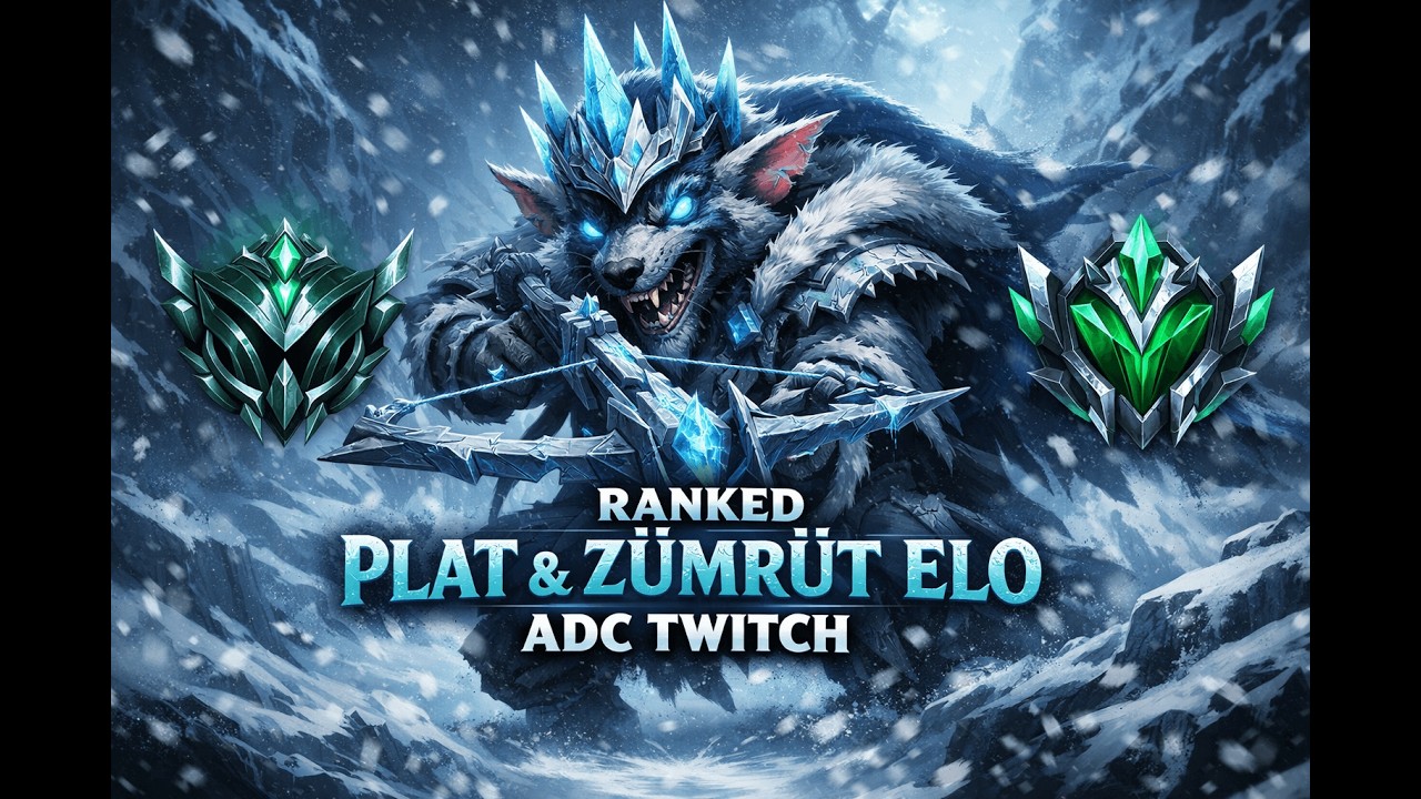 Zümrüt Elo’da Twitch Terörü! (Ranked ADC)