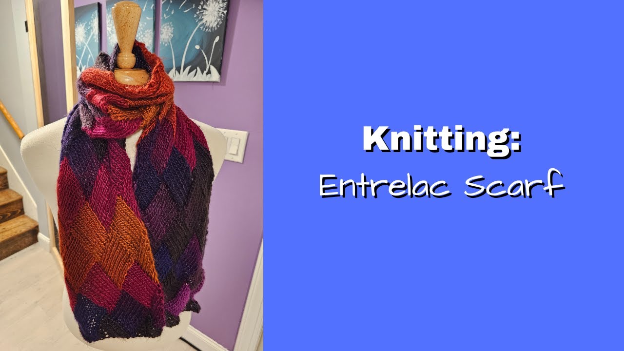 How to Knit an Entrelac Scarf