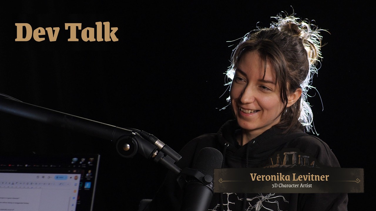 Kromlech Dev Talk #2 - 3D Character Artist Veronika Levitner